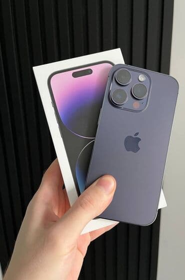 IPhone 14 Pro, 256 GB, Deep Purple, Face ID