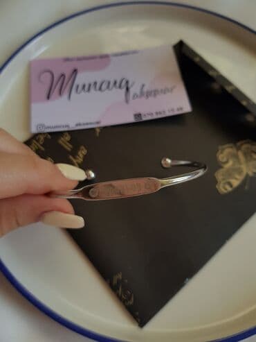 ad yazilan qolbaqlar: Polad qolbaqlar, qaralmır!❤15₼ — 5