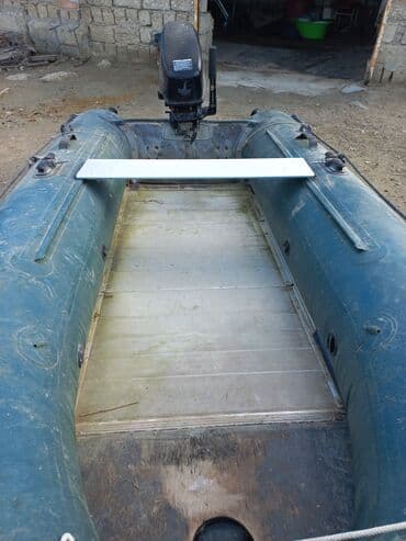 надувной бассейн купить в баку: Şişmə qayıq + asma motor komplekti - Korpus: qalın PVC material — 1