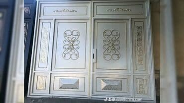 Пиломатериалы: Новый Металл Дворовые ворота, Распашные, Бесплатная установка, Бесплатная доставка — 10