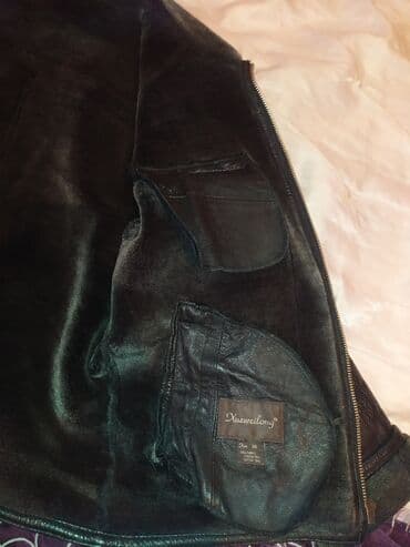 Pencəklər: Kurtka, Dəri, Qış, 2XL — 4