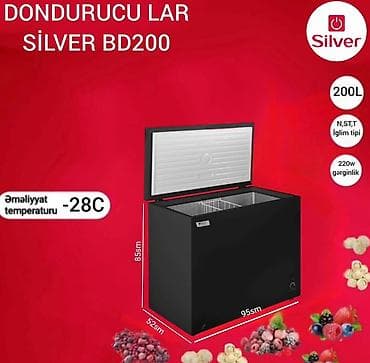 dondurma xaladeniki: Qapalı dondurucu, Türkiyə — 2