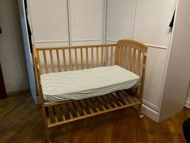 Sifarişlə mebel: Oğlan və qız üçün, Yeni, Dördbucaq, Beşik, Dəstsiz, Matras ilə, Yellənmə mexanizmsiz — 4