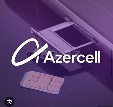 Azercell nömrəsi – yeni SIM kart - Operator: Azercell - Format: Üç
