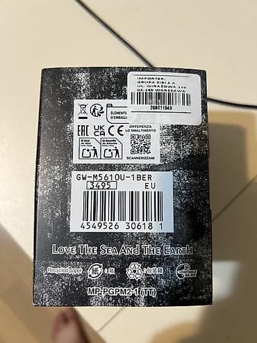 kemerler: Casio G‑SHOCK kişi qol saatı Yenidir, originaldır, qola taxılmayıb — 3