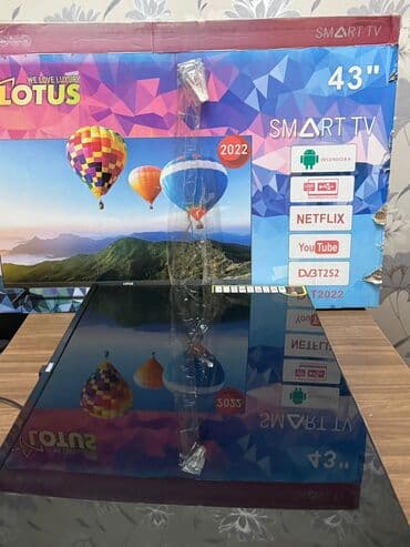 internet tv: Televizor Lotus 43" — 2