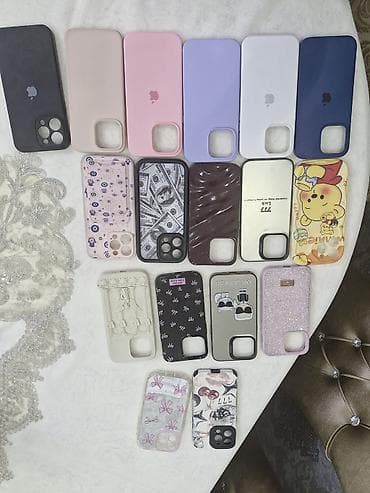 iphone 17 pro dubay: IPhone 14 pro max üçün müxtəlif dizaynlı qoruyucu örtüklər dəsti — 2
