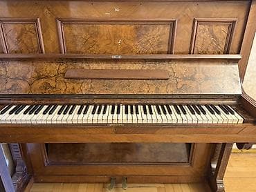 piano mahnilari: J.G. Vogel & Sohn upright pianino - Marka/model: J.G. Vogel & — 3