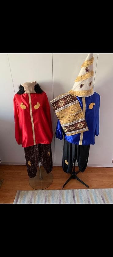 Bayram kostyumları: Milli tematik obrazlar üçün 2 dəst kostyum - Üslub: Şərq/nağıl — 1