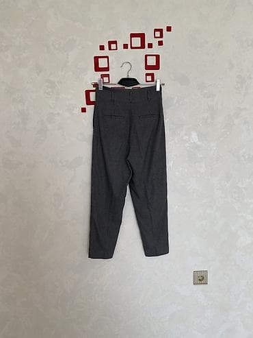 honor smart: Sisley qadın şalvarı - Model: dar kəsimli, qısa ətəcli (ankle length) — 3