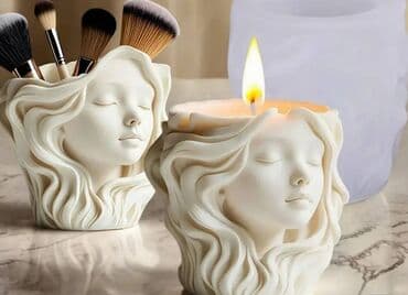 Комнатные растения: Фигура, Гипс — 3