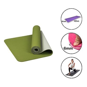 yoqa: Mat, yoqa mat,kovrik, matras,yoga mat 🪪 şəxsi̇yyət vəsi̇qəsi̇ i̇lə — 1