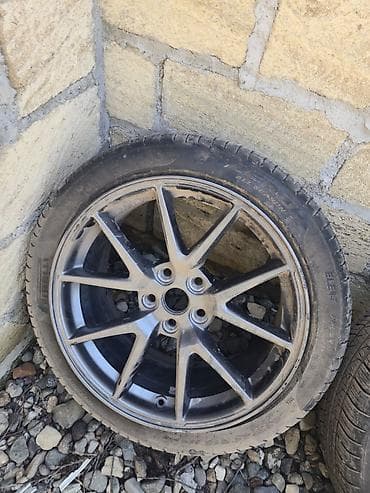 teker 18 type 1: İşlənmiş Disk təkər 235 / 45 / R 18, 5 Boltlu — 2