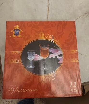 dəmir qablar: Qədəhlər, rəng - Ağ, 12 ədədli dəst — 2