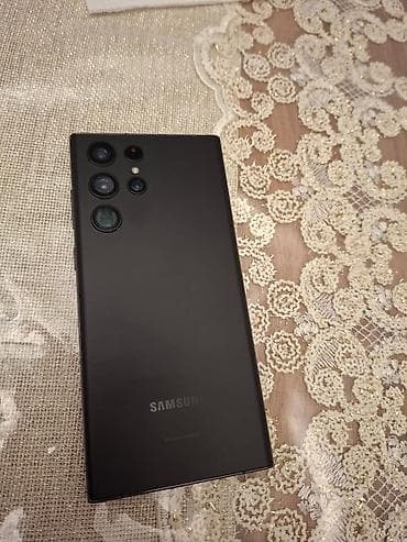 samsung level u: Samsung Galaxy S22 Ultra, 128 GB, rəng - Qara, Qırıq — 7
