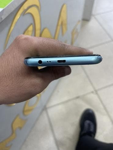 dji mic: Realme C21, rəng - Mavi, Barmaq izi — 5