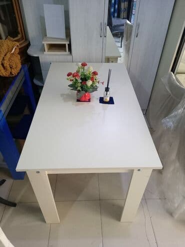 iş masaları: Qonaq masası, Yeni, Açılmayan, Laminat, Kvadrat masa — 5