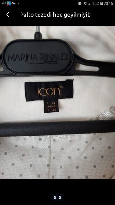 milli ordu forma: Palto tezedi hec geyilmiyib l razmer — 3