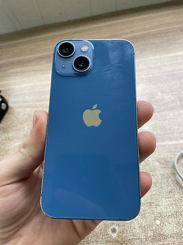 Бытовая техника: IPhone 13, Голубой, Face ID — 1
