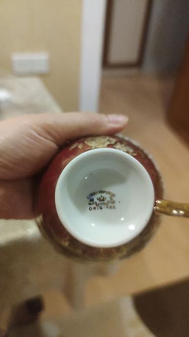 dem caynik: Zərif kolleksiya porselen süfrə və çay-servis dəsti - Material: incə — 4