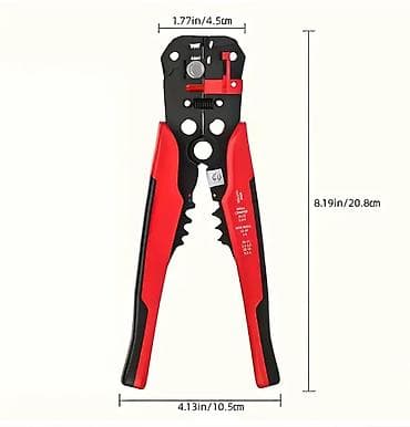 zərlər: Avtomatik kabel soyucu və sıxıcı alət - Çoxfunksiyalı: kabel soyma — 2