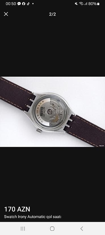 swatch saatlari: Qol saatı, Swatch, rəng - Ağ — 1