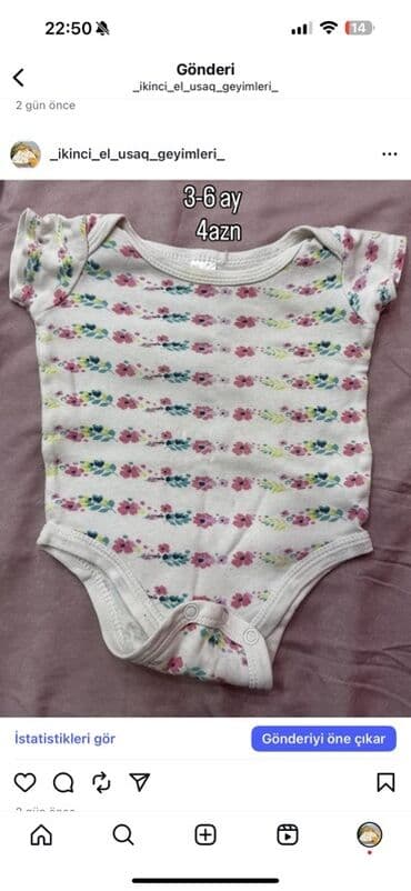 predo pampers 1: Uşaq geyimləri paketi – müxtəlif ölçü və modellər - Sarı rəngli — 27