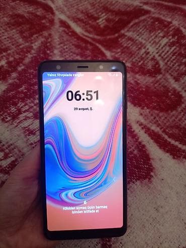 4g usb modem: Samsung Galaxy A7 2018, rəng - Çəhrayı — 4