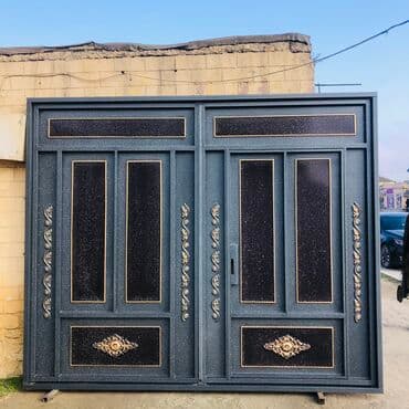 işlemiş darvaza: Salam Eni-3 Hündürlük-2.50 Şvller-8diy,Profil 40/40 — 1