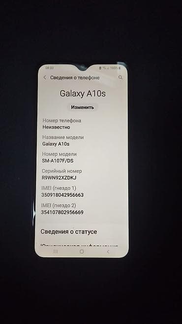 galaxy note 9: Samsung Galaxy A10s, rəng - Qırmızı, İki sim kartlı — 1