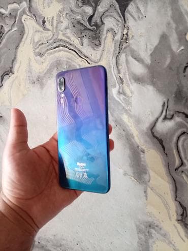 redmi 3 s: Redmi Note 7, 64 GB, rəng - Mavi, Sensor, Barmaq izi, İki sim kartlı — 1