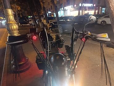 cop doğrayan: Moto aksesuar dəsti – şəhər sürüşü üçün görünürlük və komfort - İki — 1