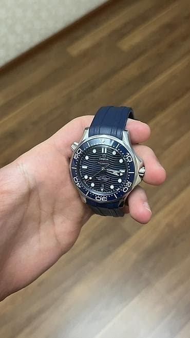 disel saat: Qol saatı, Omega, rəng - Mavi — 1