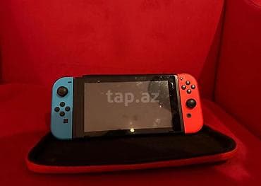 nini: Nintendo Switch 1 v2 + Mario odyssey oyunu 260+ 60 Ideal veziyetde — 1