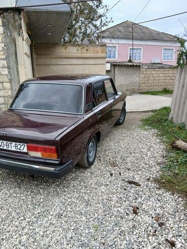 запчасти на опель вектра: VAZ 2107 sedan - Kuzov: tünd qəhvəyi rəng, 4 qapı, klassik 07 dizaynı — 8