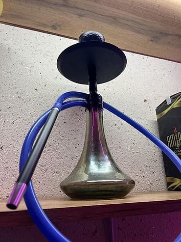 ev destleri: Nargilə komplekti - Modern dizaynlı, qara rəngli başlıq və geniş — 3