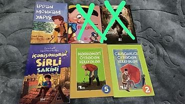İdman və hobbi: Kitab dəsti – müxtəlif janrlar və müəlliflər 1) Nizami Gəncəvi – — 4