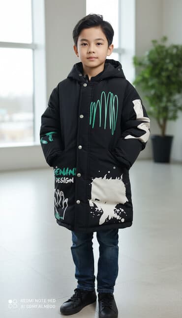 kurtka turk dilinde: 8-10 yasa. Super qalın kurtka teze kimidi çox az geyinilib.tecili — 1