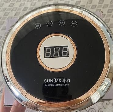 SUN M&J 01 – 248W UV LED dırnaq lampası - Güclü 248W UV/LED işıq
