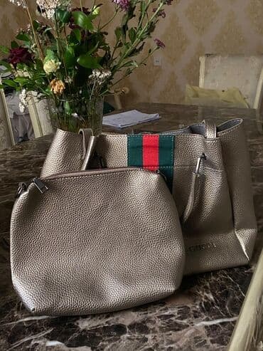 qaşlı çanta: Çanta dəsti, Gucci — 2