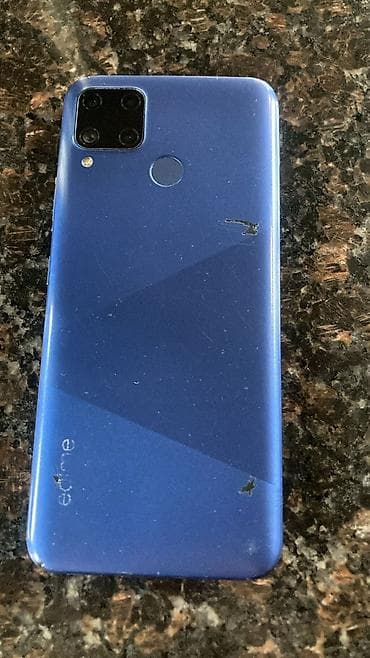 Realme C15, 64 GB, rəng - Mavi, Barmaq izi lalafo.az -da Realme C15, 64 GB, rəng - Mavi, Barmaq izi