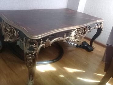 Klassik masa, Yeni, Açılmayan, Taxta, Kvadrat masa