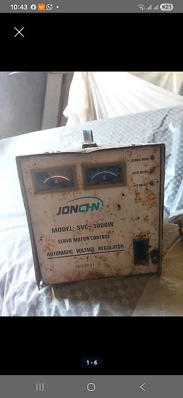 Jonchn SVC-3000W avtomatik gərginlik tənzimləyicisi - Model
