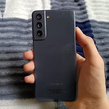 şur mikrafonlar: Samsung Galaxy S21 FE, rəng - Boz, İki sim kartlı — 2