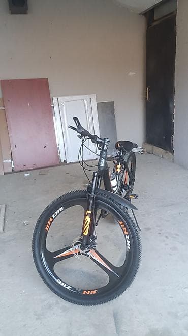 BMX GTR dağ velosipedi - Rəng: qara–narıncı dizayn - Çərçivə: yüngül — 1