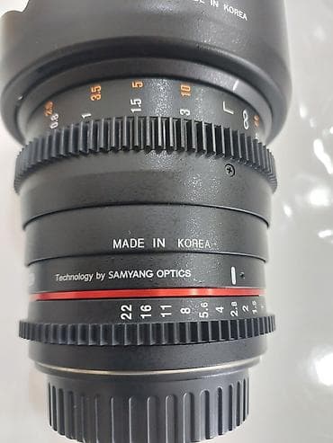 plestesn 5: Rokinon Cine DS 50mm T1.5 AS UMC – kino/video üçün manual obyektiv - — 7