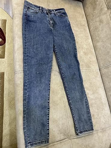 Qadın cins şalvarı 36 razmer - Model: dar kəsim (skinny), klassik 5