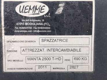 Santexnika: UEMME süpürgə kovası – teleskopik yükləyici, ekskavator-yükləyici və — 6