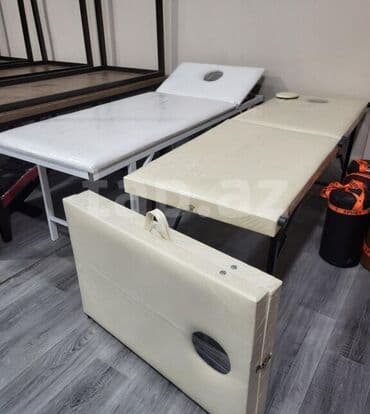 yastiq uzu: Yeni, Masaj kuşetkası, Qatlanmayan, rəng - Ağ — 2