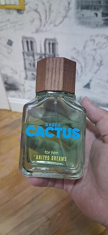 vimax sprey: United Dreams Green Cactus for Him – kişi ətiri - Brend/seriya — 1